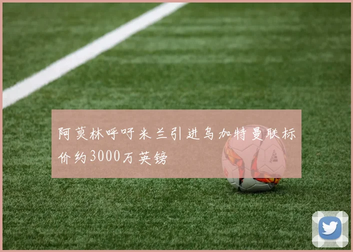 阿莫林呼吁米兰引进乌加特曼联标价约3000万英镑
